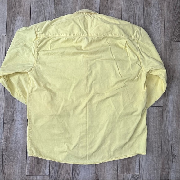 Vintage Camel Union Made Company Yellow Button Up Long Sleeve Shirt - Picture 3 of 4
